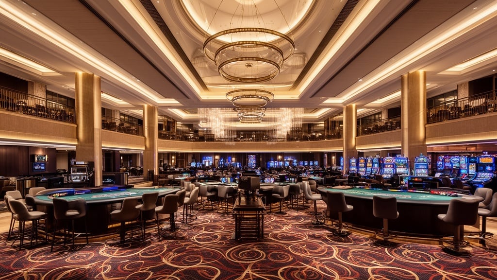 Luxury casino resort architecture